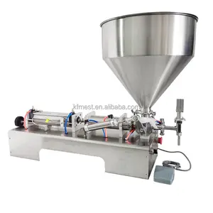 10-500 ml Cosmetic Honey Ice Cream Liquid Filling Machine Water Filling Machinery