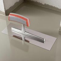 Truelle de finition pour béton 11,8x3,8 pouces, en acier inoxydable de qualité supérieure, outil de maçonnerie pour tous les besoins de finition en construction, outils pour cloisons sèches