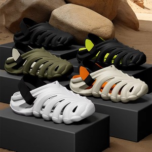 Sandales de randonnée et de <span class=keywords><strong>camping</strong></span> respirantes et légères avec sangle réglable antidérapante et design ajouré - Product Image 1