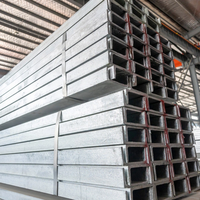 Vente chaude U faisceau aluminium 10mm profilés EN Standard acier C canal avec coupe flexion services de soudage