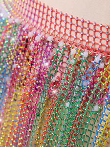 Ceinture de <span class=keywords><strong>danse</strong></span> <span class=keywords><strong>orientale</strong></span> pour femmes, avec strass et franges multicouches, accessoire de <span class=keywords><strong>danse</strong></span> <span class=keywords><strong>orientale</strong></span> - Product Image 6