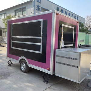 קדימון מזון גווני 10ft מיני משאית עם חלונות זכוכית מאומתים ספקים עבור עגלה משאית מזון סרט כלבים חם - Product Image 4