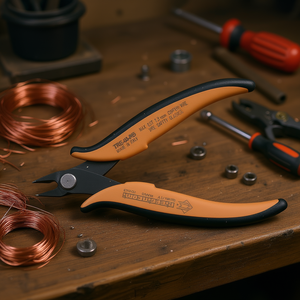 Precision Cutting <b>Pliers</b> 128mm Made In Italy Max Cut 1.3mm Copper Wire - Product Image 3