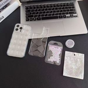 Baili Nhà Máy Đa Năng TPU + PC Có Thể Tháo Rời Hai-Trong Một Lắp Ráp Trong Suốt Trở Lại Bảng Điều Chỉnh Ba Lô Tự Làm Trường Hợp Điện Thoại Cho iPhone/Sam S25 - Product Image 3