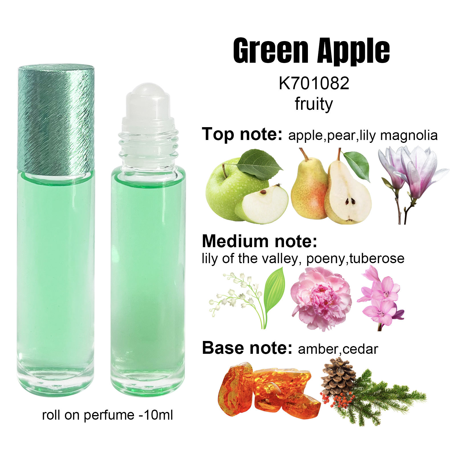 Green Apple roll on-10ml