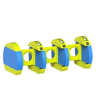 Torniquete de Barrera Abatible para Jardín de Infancia y Parque de Atracciones, Lector de Tarjetas RFID Inteligente, Control de Acceso con Reconocimiento Facial