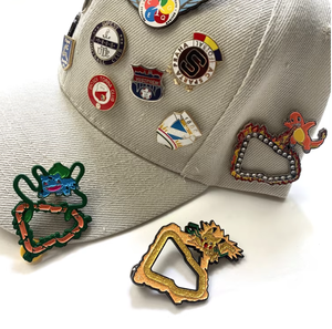 Grosir hadiah promosi pabrik Tiongkok pin topi Lapel Enamel kualitas tinggi lencana logam - Product Image 5
