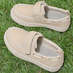 Scarpe da barca a punta dal Design di lusso personalizzabili in fabbrica per ragazzi in Italia mocassini formali Slip-On - Product Image 5