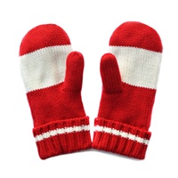 Mitaines de ski unisexes en coton/élasthanne de haute qualité, épaisses, à doigts entiers, style pompon, personnalisables, pour l'hiver, les activités de plein air, coupe-vent, sport, usage quotidien