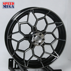 ล้อแม็กซ์อะลูมิเนียมฟอร์จ ขนาด 12-16 นิ้ว สำหรับรถมอเตอร์ไซค์แต่ง หลายก้าน สำหรับรถแข่งและรถสตรีทคาร์ รุ่น MCF70 250cc 450cc - Product Image 1