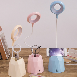 Đèn bàn bảo vệ mắt học tập 4000mA có thể sạc lại <span class=keywords><strong>LED</strong></span> bảng đèn sinh viên ký túc xá phòng ngủ cảm ứng đèn cạnh giường ngủ - Product Image 2