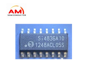 Circuit intégré SI4836-A10   SI4836-A10-GSR   Circuit intégré RCVR <span class=keywords><strong>AM</strong></span>/FM/SW ENH 16-SOIC - Product Image 1