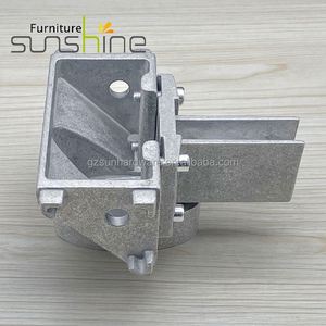 Conector de Aluminio Sunshine <span class=keywords><strong>CO4</strong></span> de 3 Vías y 25 mm, Resistente, para Muebles Industriales, con Conector de Leva para Marcos de Escritorio Multiusos - Product Image 3
