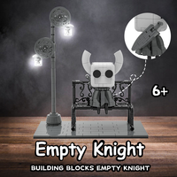 CAYI 2025 Ensemble de blocs de construction Empty Knight, figurines d'action, jeu de mini-blocs, bricolage, briques de construction MOC, puzzle 3D, jouet cadeau pour enfants