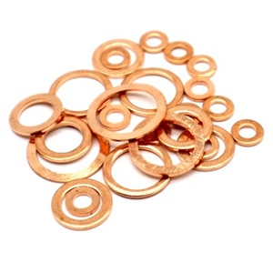 ZM 0596 150 pièces 15 tailles anneau huile cuivre <span class=keywords><strong>rondelle</strong></span> point vide épaissie cuivre <span class=keywords><strong>rondelle</strong></span> - Product Image 4