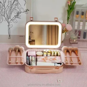 Du lịch vẻ đẹp Vali tổ chức hộp Vanity lưu trữ trang điểm trường hợp chuyên nghiệp Pc Giá bán buôn New mỹ phẩm Túi & Trường hợp bìa