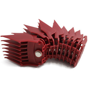 หวีแม่เหล็กสำหรับตัดผม 10 ชิ้น แบบมืออาชีพ ด้ามจับเหล็ก ดีไซน์ทันสมัย สำหรับร้านเสริมสวยและใช้ในบ้าน - Product Image 1