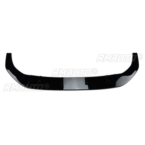 อุปกรณ์ตกแต่งรถยนต์ สปอยเลอร์กันชนหน้า สำหรับ Audi A3 8Y S3 ปี 2021 2022 2023+ สีดำเงา - Product Image 2