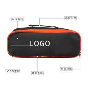 Sac de rangement pour aspirateur de voiture en tissu Oxford avec fermeture éclair, portable, avec poignée, logo personnalisable - Product Image 4