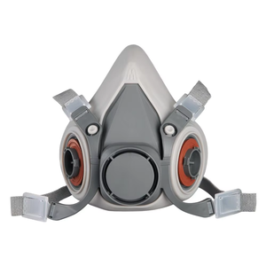 Masque à gaz anti-poussière réutilisable de haute qualité certifié CE, très vendu, 6200, vente en gros, masque chimique pour peinture au pistolet - Product Image 3