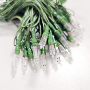 ไฟคริสต์มาสแบบเส้น LED 50 ดวง ใช้ไฟ AC 110V 220V สาย 24AWG เชื่อมต่อได้ 2 และ 3 สายรวมกันได้ - Product Image 2