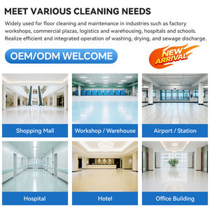 Máquina Fregadora <span class=keywords><strong>de</strong></span> Suelos Industrial Eléctrica con Asiento, Aspiradora <span class=keywords><strong>de</strong></span> Gran Potencia para Supermercados, Pequeña Fregadora <span class=keywords><strong>de</strong></span> Suelos - Product Image 3