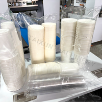 Machine d'emballage semi-automatique à grande vitesse et haute productivité pour gobelets en papier jetables, films, sacs et bandes en plastique