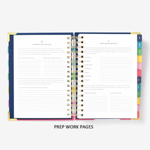 Planificateur à anneaux auriculaires personnalisés, agenda <span class=keywords><strong>2021</strong></span> a5, bague en or, fil à spirale, agenda calendrier, organiser - Product Image 3