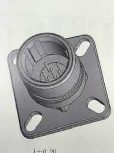 Conectores Eléctricos de Alta Temperatura Resistentes al Medio Ambiente Serie J599HT - Product Image 5