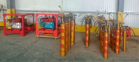 DINGLI MACHINERY Pompa Pemecah Batu Piston Statis 2160 Ton untuk Penggalian Tambang & Penambangan Terbuka & Gua (Non-Blasting)