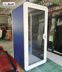 Panneaux sonores acoustiques mobiles modernes <span class=keywords><strong>Cabine</strong></span> de <span class=keywords><strong>bureau</strong></span> <span class=keywords><strong>Prix</strong></span> d'usine <span class=keywords><strong>Cabine</strong></span> de confidentialité pour <span class=keywords><strong>bureau</strong></span> Hôtel Salon Acier - Product Image 3