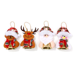 New cross-border style large bell pendant, small <b>doll</b>, small gift, Christmas decoration, Christmas tree <b>doll</b> pendant decoration - Product Image 5