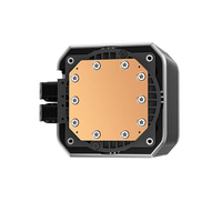 Deepcool 360 ARGB LED Ice Storm Fengshen CPU Cooler avec écran LCD Processeur de refroidissement par eau à roulement à billes Fonctionnement silencieux