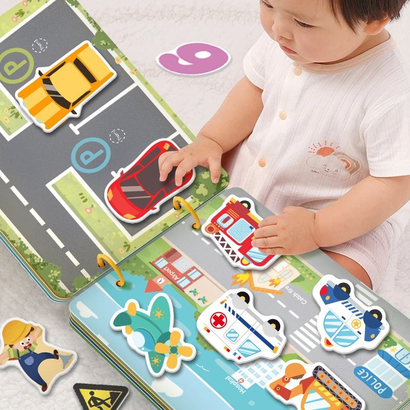 Custom Educational Montessori Preschool Learning Activities Book Autism ...