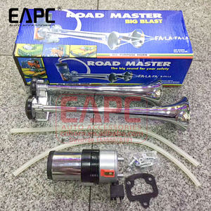 OE 304 GJZ151 FA-<span class=keywords><strong>LA</strong></span>-FA-<span class=keywords><strong>LA</strong></span> route maître camion klaxon à air 12V klaxon mélodie musique trompette grand souffle pression d'air klaxon Kit - Product Image 4