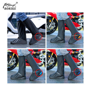 Fundas de PVC Reutilizables, Antideslizantes e Impermeables para <span class=keywords><strong>Zapatos</strong></span> de Motocicleta, Tamaños Personalizables, Cubrebotas Altos para Adultos, Protección Contra la Lluvia - Product Image 5