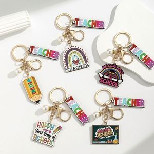 Porte-clés en bois, le meilleur porte-clés de tous les temps, cadeau de remerciement pour les enseignants, breloque de sac pour la rentrée scolaire, vente en gros - Product Image 2