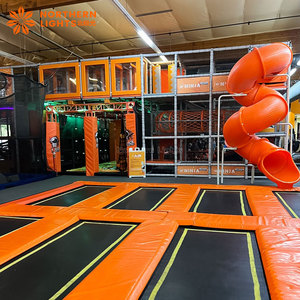 Trampoline Park Bowling Center Cours Ninja Jungle Gymnases Hache Lancer <span class=keywords><strong>Centre</strong></span> de jeu <span class=keywords><strong>Parc</strong></span> d'aventure - Product Image 3
