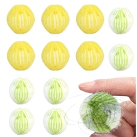 SC ECOMMERCE Lot de 20 boules anti-poils pour linge, modèle VK-ZSKM-6RT8, fabriquées aux États-Unis pour sèche-linge et lave-linge