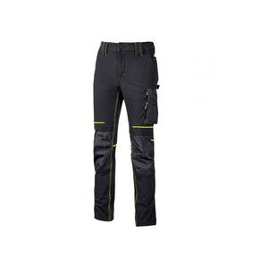 Pantalones DE TRABAJO ajustados para hombre Atom Black Carbon, pantalones de trabajo EAN 8033546440797, pantalones de trabajo - Product Image 1