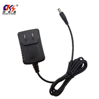 Alta calidad 3V 3A 9W fuente de alimentación montaje en pared Reino Unido enchufe AC DC adaptador con conector de 5,5*2,1mm para luces LED CCTV
