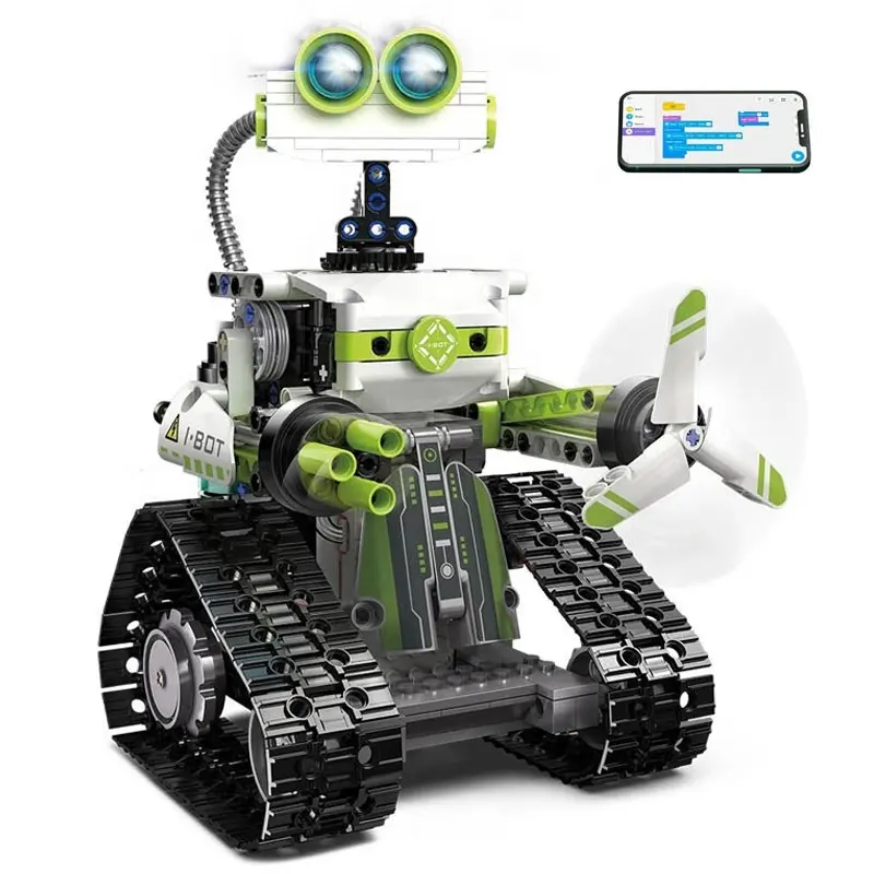 Smart I.Bot Robot C83001W Cada Brick Robotic Toys Drag and Drop Programming Code Robot