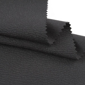 97% polyester 3% spandex corée crêpe spandex tissu personnalisé tricot plongée crêpe matériel tissus avec crêpe pour vêtements - Product Image 1