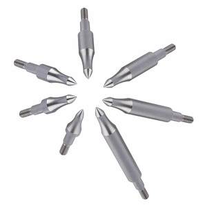 Punte di Freccia Nere <span class=keywords><strong>da</strong></span> Tiro, Punta Meteor Hammer per Bersaglio, Punte <span class=keywords><strong>da</strong></span> Caccia 250 Grani per Balestra - Product Image 1
