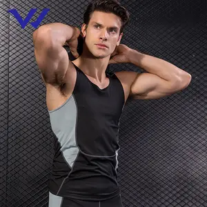 Bodybuiliding musle 맞는 탱크 탑 사용자 정의 로고 breathbale 망 체육관 스트링거 조끼 singlet