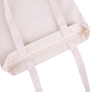 Wholesale Custom Print Logo Cheap Reusable Shopping <b>Bags</b> <b>Plain</b> White Blank Cotton <b>Canvas</b> <b>Tote</b> <b>Bag</b> Beach Heavy Duty <b>Bag</b> 14 - Product Image 5