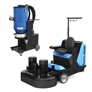 Aspirateur industriel sans poussière pour meuleuse à sols en époxy, outil essentiel pour la restauration et l'entretien des sols en béton - Product Image 1
