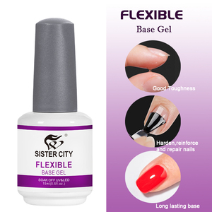 Base Flexible <span class=keywords><strong>de</strong></span> Gel UV Multifuncional para Arte <span class=keywords><strong>de</strong></span> <span class=keywords><strong>Uñas</strong></span> Profesional en Salón <span class=keywords><strong>de</strong></span> Belleza, Larga Duración y No Tóxica - Product Image 6