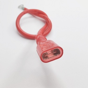 Tùy chỉnh Nam & Nữ thiết bị đầu cuối Spade uốn O Ring vuông lưỡi Pin song song Butt <span class=keywords><strong>splices</strong></span> tất cả các loại cho Piggy trở lại dây nịt - Product Image 3