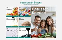 Capsules à base de plantes pour femmes, marque privée OEM, complément alimentaire naturel végétalien, soutien de l'humeur, antioxydant, renforcement immunitaire, vente en gros personnalisée